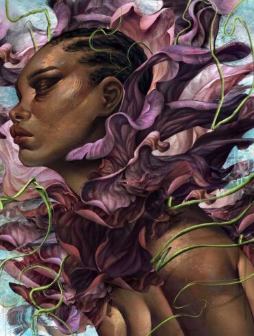 Juliet Nneka - digital painting