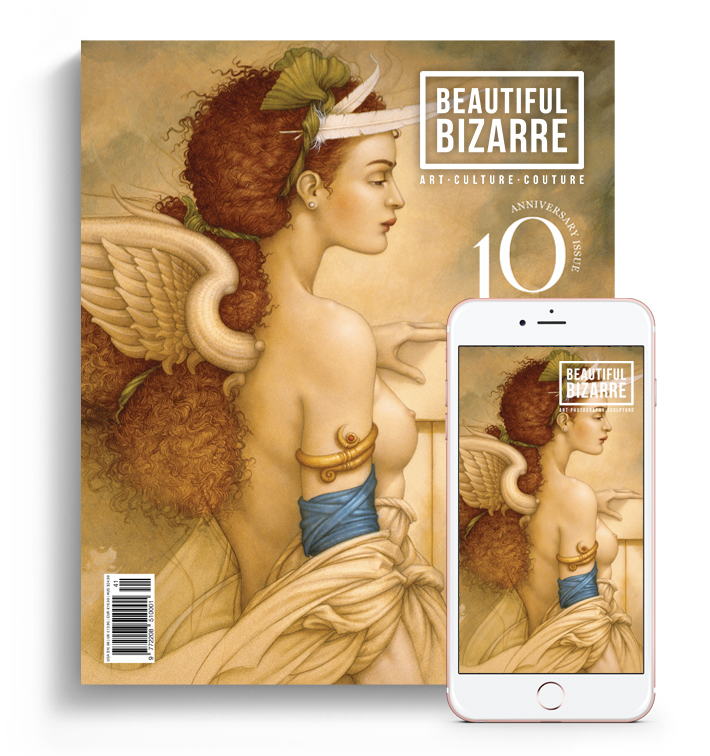 Beautiful Bizarre Magazine - Issue 40 - Michael Parkes - print & digital