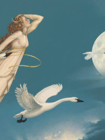 Michael Parkes - New Moon Full Moon - Beautiful Bizarre Art Prize