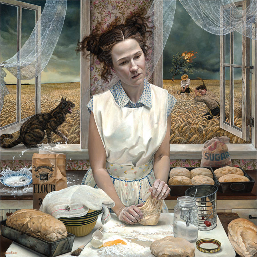 Andrea Kowch Musonium Grand Prize Winner, Beautiful Bizarre Art Prize