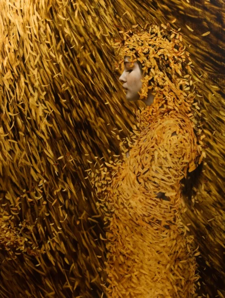 Brad Kunkle - Cocoon - figurative painting