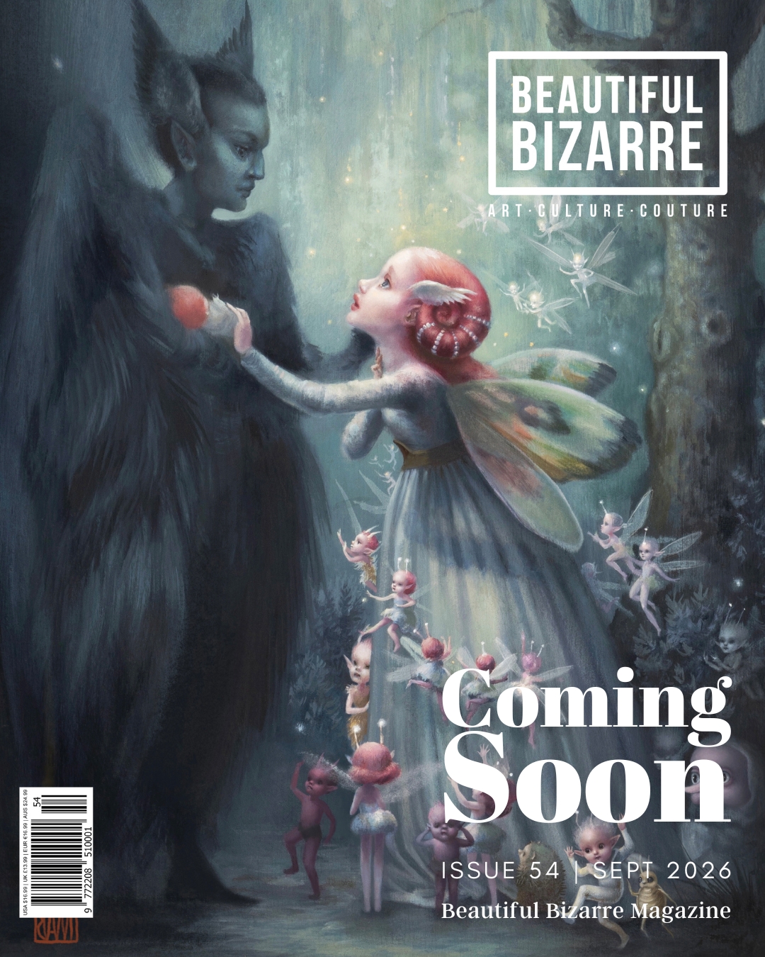 Beautiful Bizarre art magazine - Issue 54 - Mab Graves cover