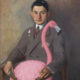 André Schulze - Man with Flamingo