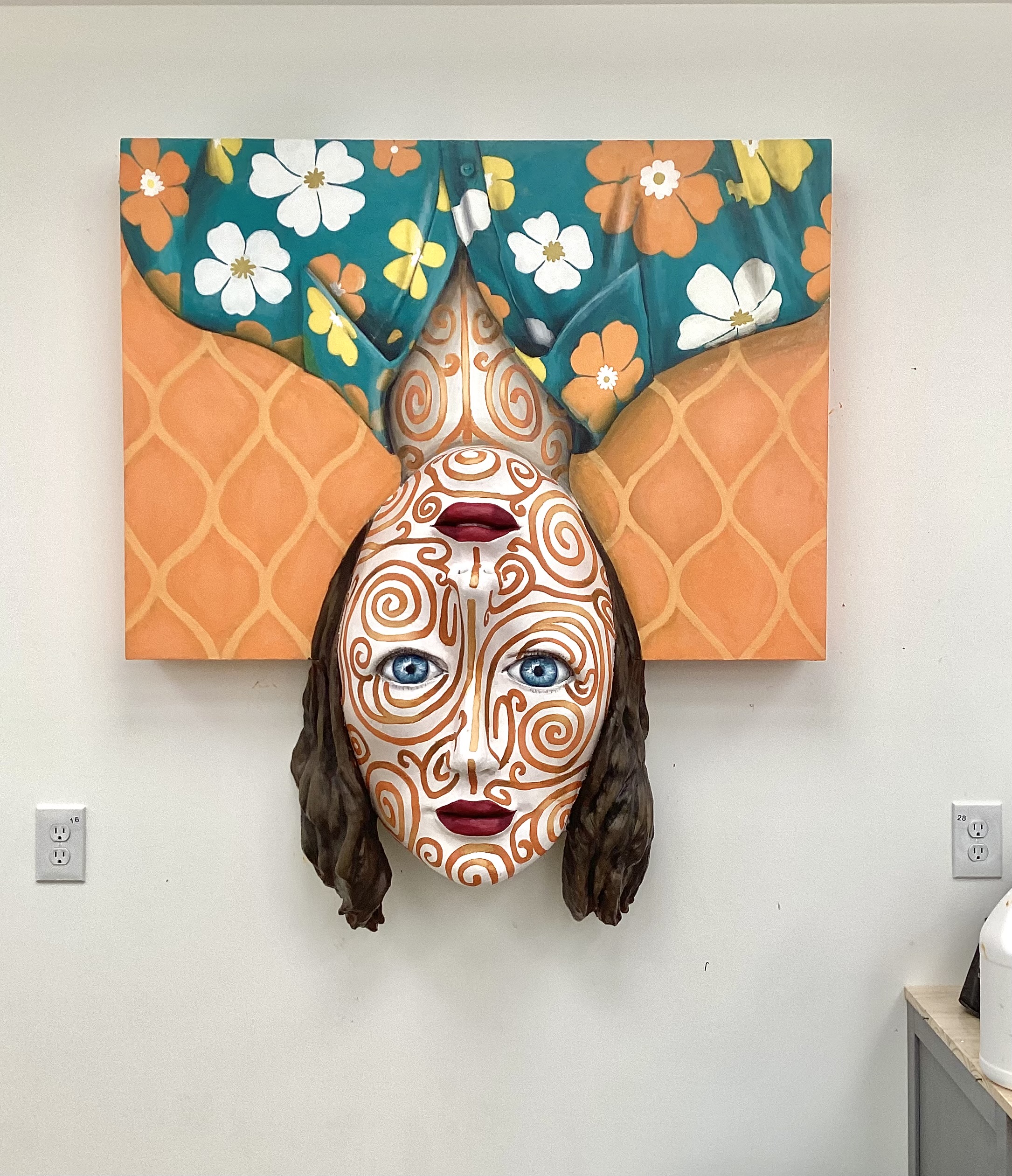 The face beneath